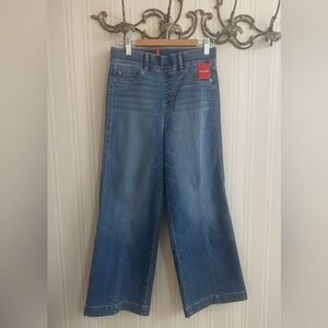 SPANX Classic Blue Wide Leg Jeans